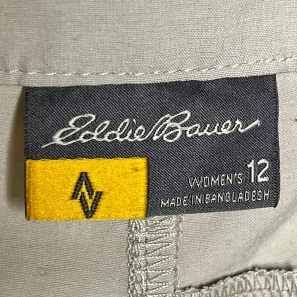 Eddie Bauer Cinchable Rainier Capris - Pumice - 12 - Picture 8 of 9